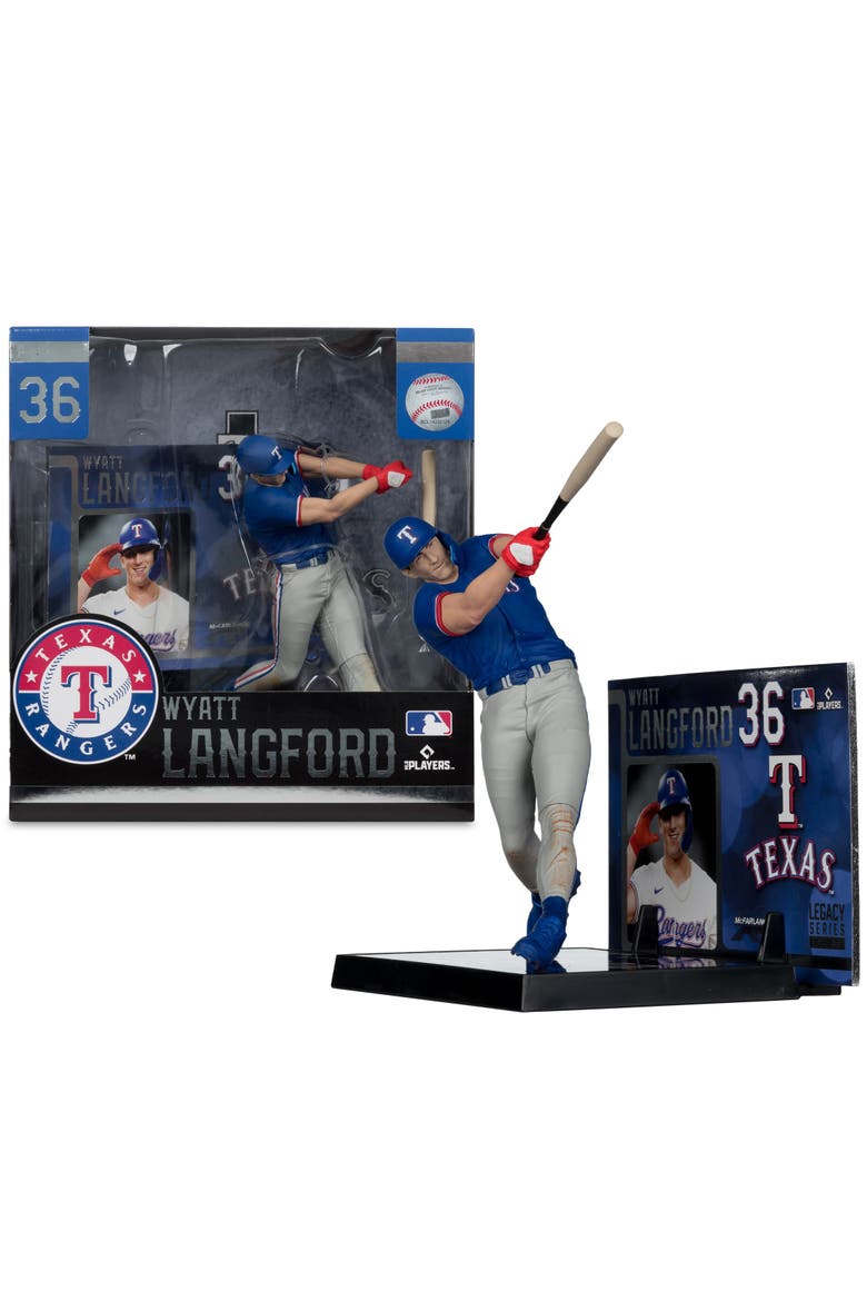 Wyatt Langford (Texas Rangers) McFarlane MLB 7" Figure, Main, color, Multi-Color