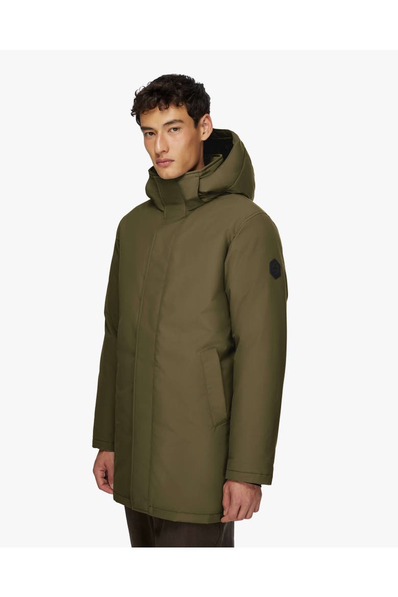 LABRADOR | Hooded Down Winter Jacket, Alternate, color, Sage