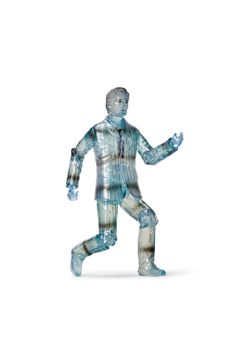 Doctor Who 5" Action Figure - 10th Doctor Hologram - Collector Series - Ages 5+, Alternate, color, Blue
