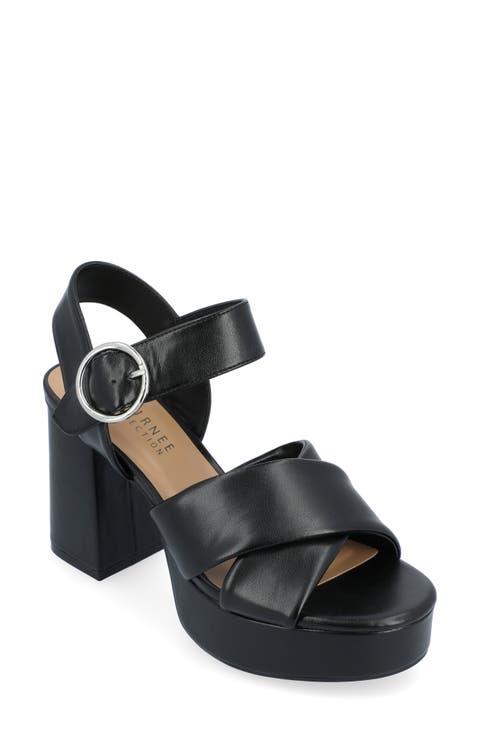 Akeely Block Heel Platform Sandal (Women)