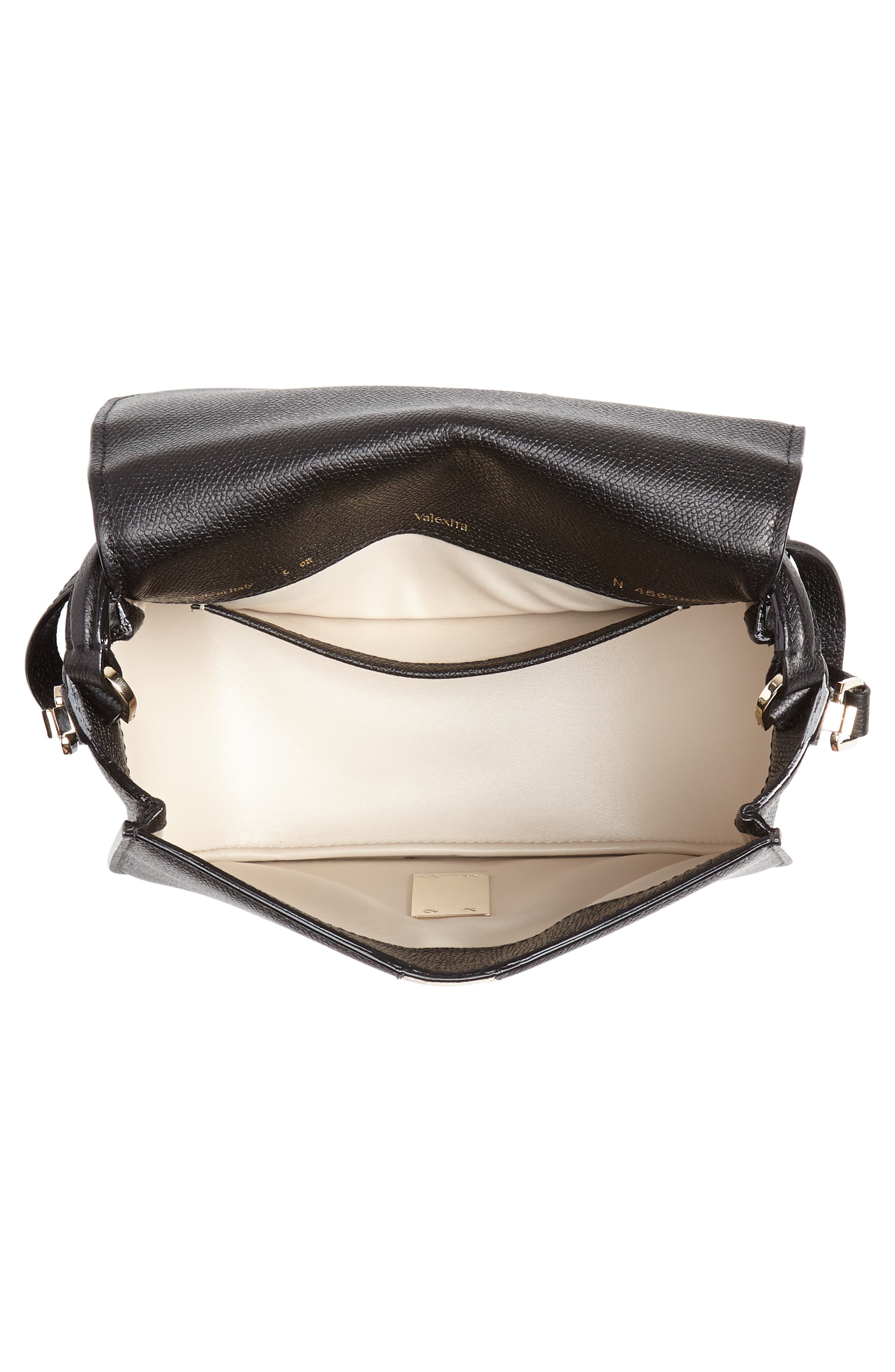 Valextra Iside Stripe Top Handle Bag, Alternate, color, 