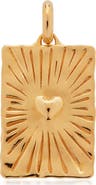 Monica Vinader Talisman Heart Pendant Charm