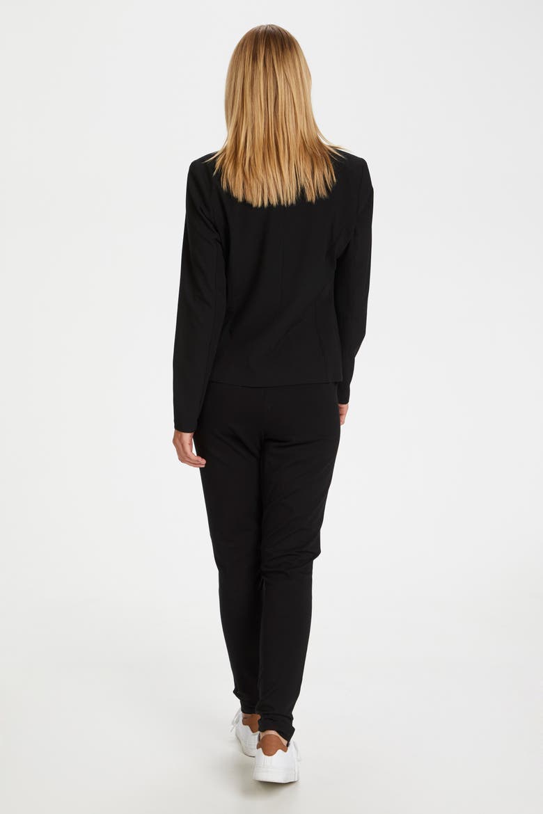 Jillian Long Sleeve Regular Fit Blazer, Alternate, color, Black Deep
