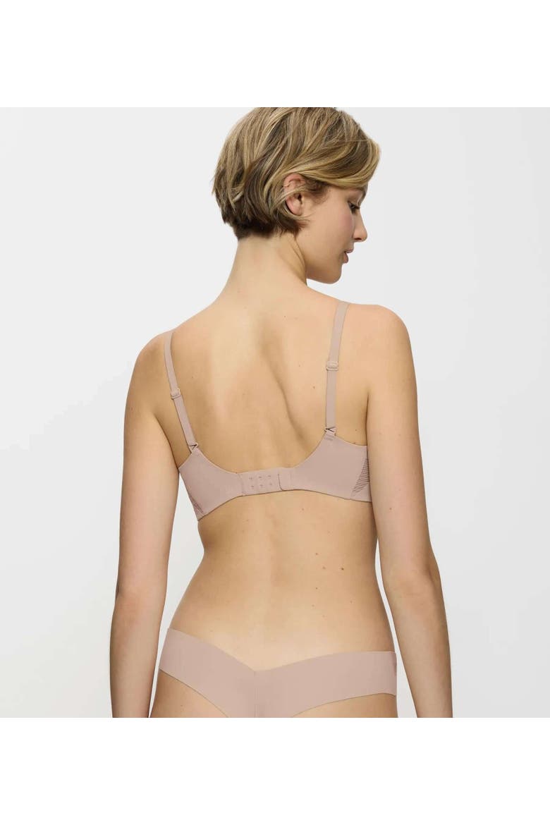 Flex Smart Seamless Wireless Padded Bra, Alternate, color, Rose Brown
