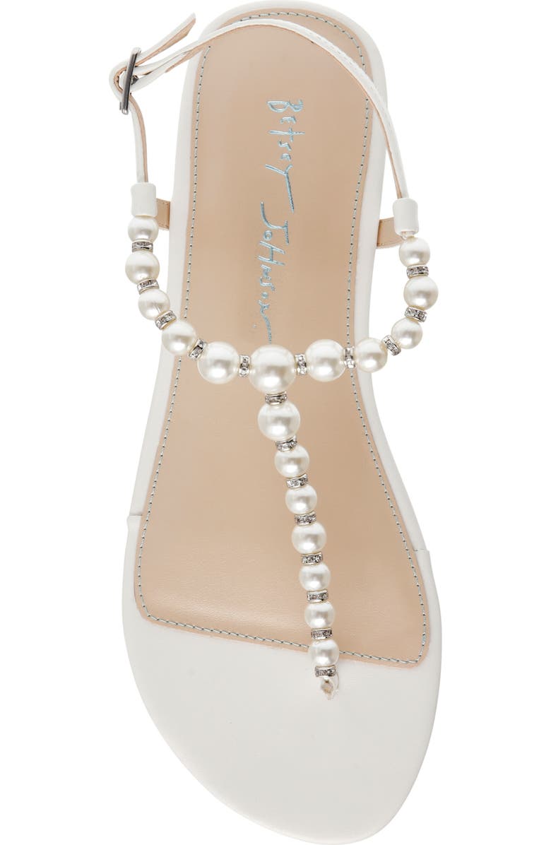 Betsey Johnson Gal T-Strap Sandal, Alternate, color,