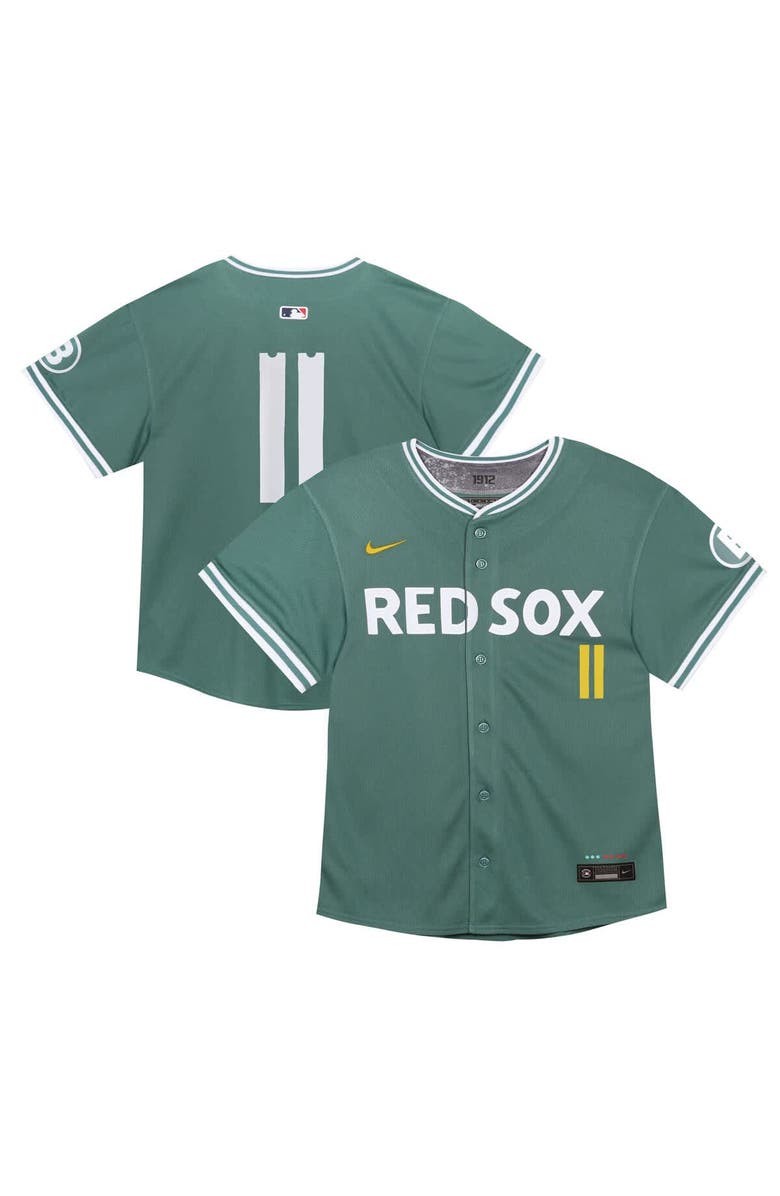 Nike Infant Nike Rafael Devers Green Boston Red Sox 2025 City Connect Limited Player Jersey, Alternate, color, 