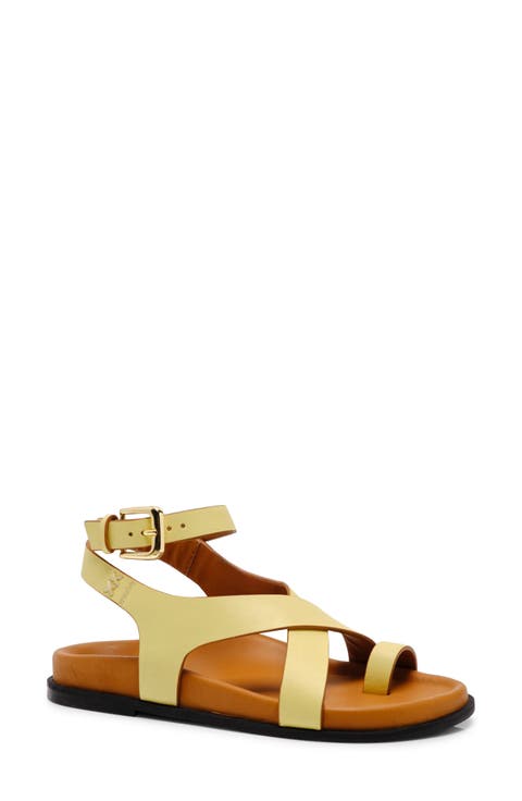 Anya Ankle Strap Toe Loop Sandal (Women)