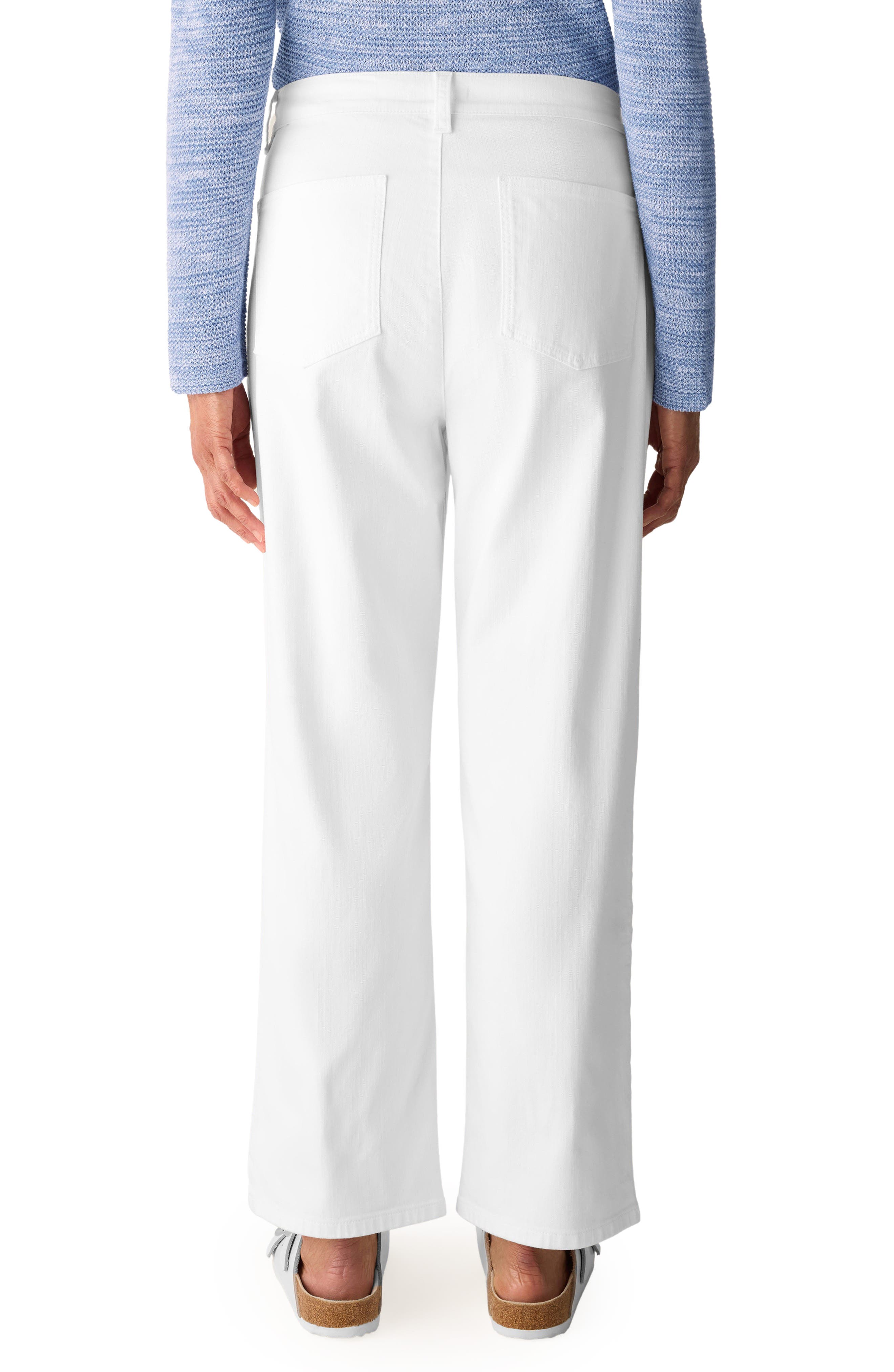 Женские джинсы Eileen Fisher High Waist Ankle Straight Leg Jeans — фото 2