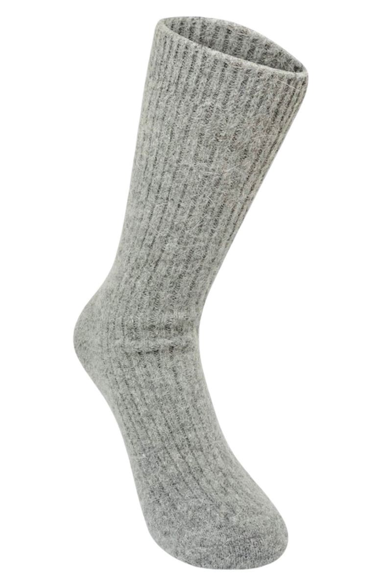 HIGH HEEL JUNGLE Cashmere Blend Cloud Socks, Alternate, color, Grey