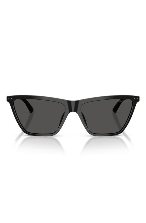 56mm Cat Eye Sunglasses