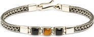 Caputo & Co. Triple Cabochon Artisan Bracelet