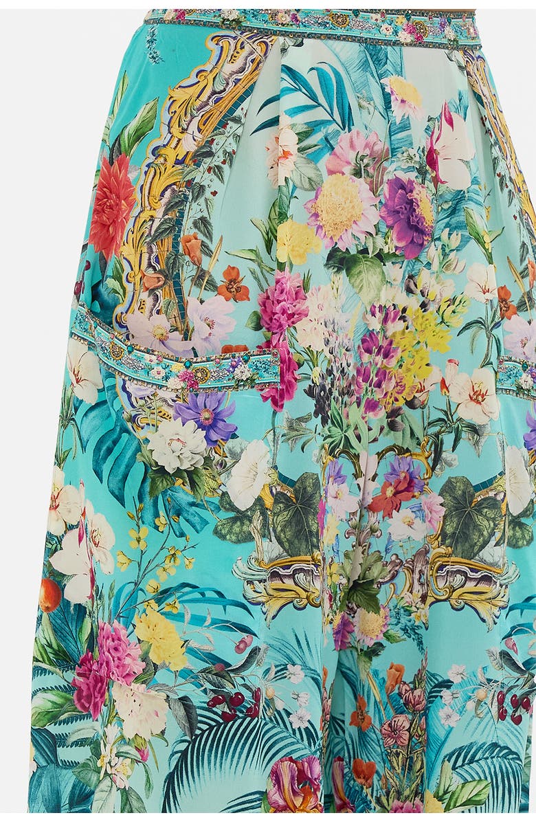 Camilla Wide Leg Trouser With Front Pockets Gardens Of Queluz, Alternate, color, 