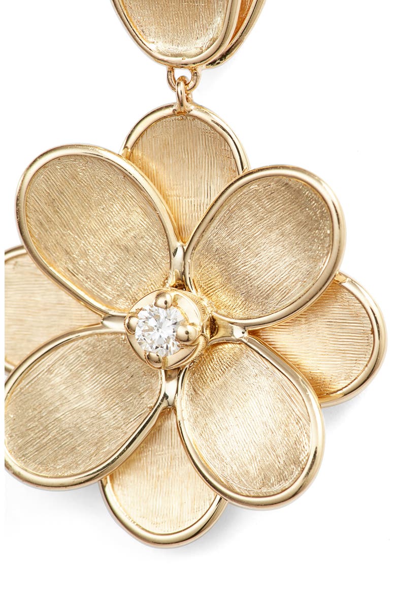 Petali Diamond Earrings, Alternate, color, YELLOW GOLD