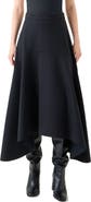 Akris punto Handkerchief Hem Knit Skirt