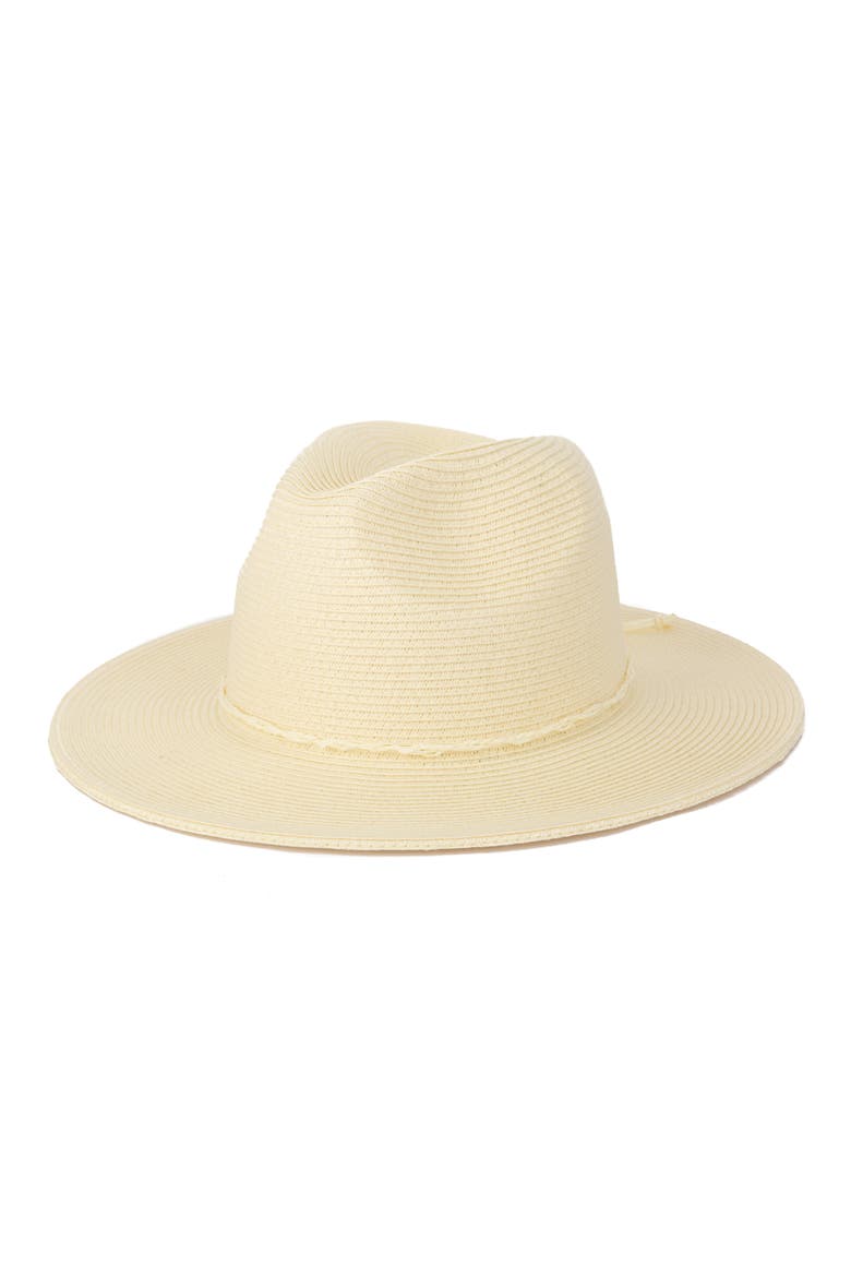 Water Repellent UPF 50+ Fedora, Main, color, IVORY