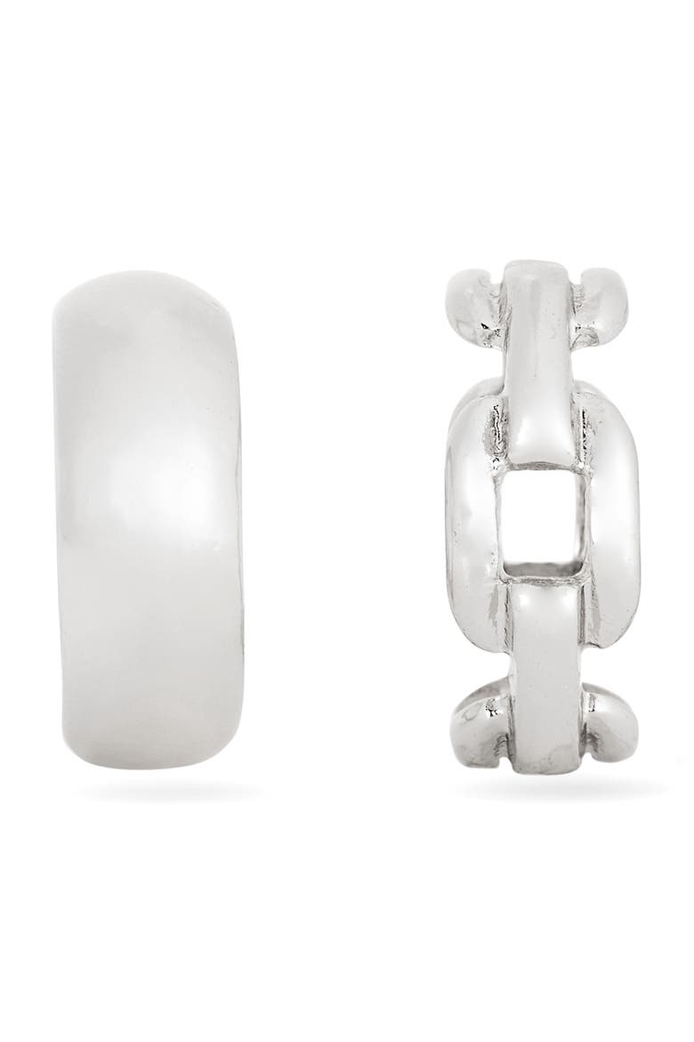 Set of 2 Assorted Rings, Alternate, color, SILVER