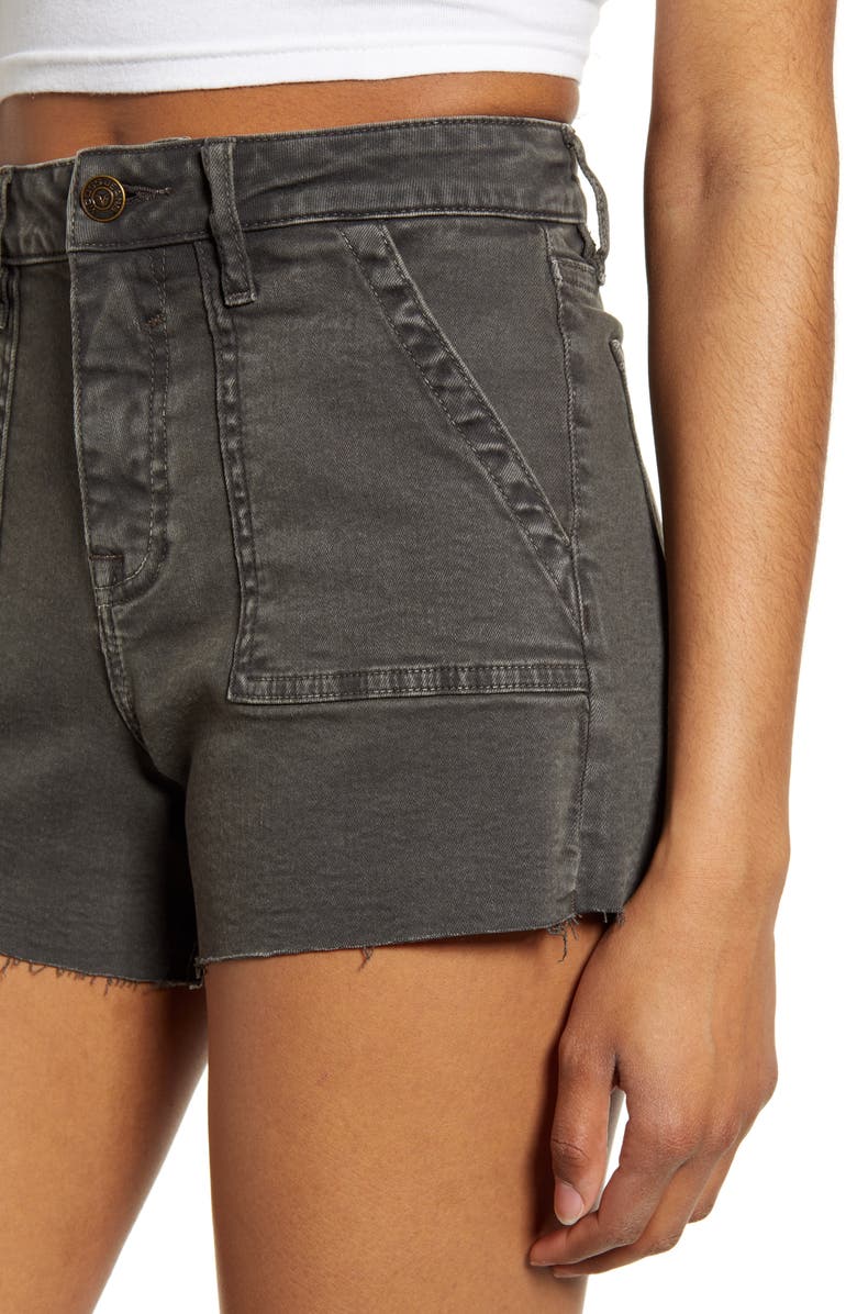 Vigoss Utilitarian Denim Shorts, Alternate, color, 
