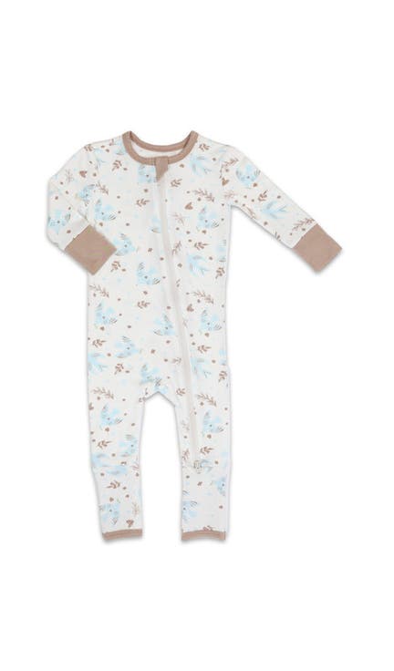 Convertible Romper Fitted Long Sleeve Pajama
