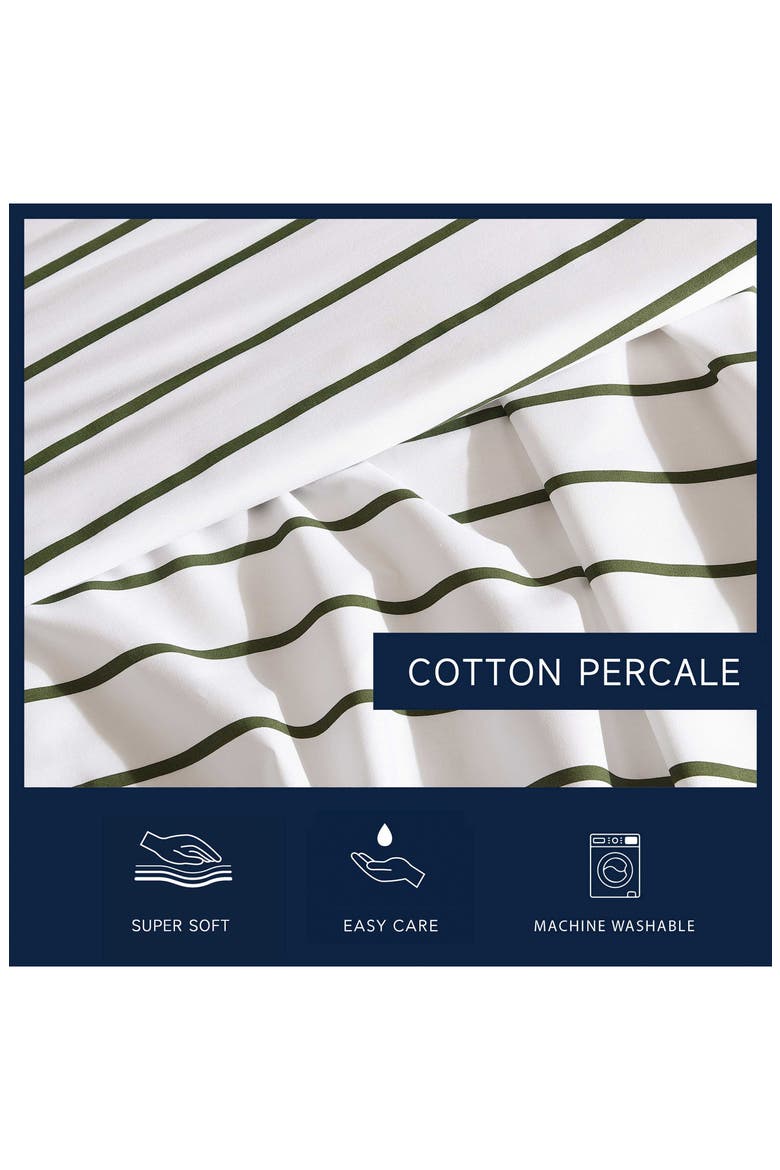 Crossview Plaid Comforter Set, Alternate, color, IVORY/ FERN