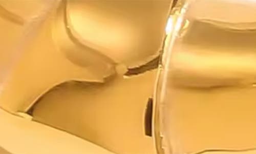 Macrae & Co . Croissant Pin In Brown