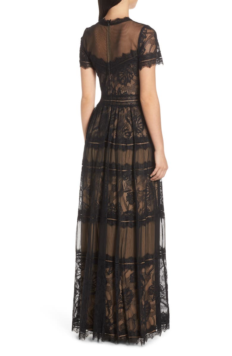 Tadashi Shoji Lace Evening Dress, Alternate, color,