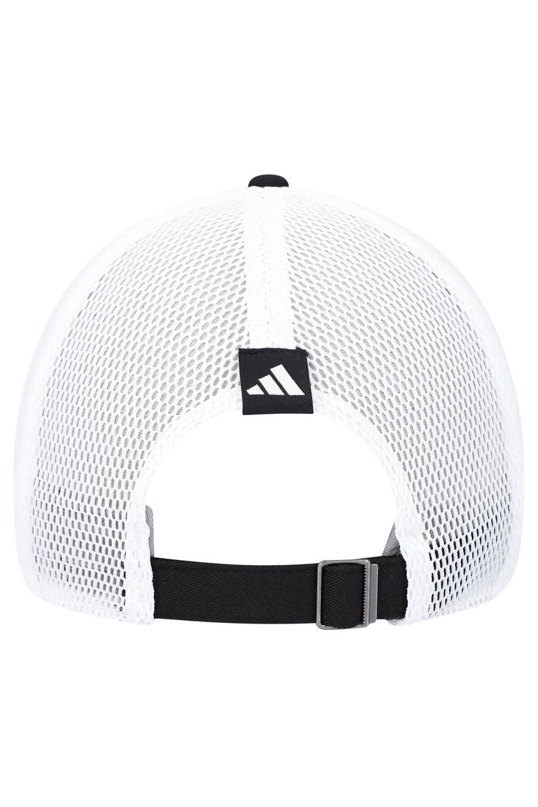 Men's adidas Black Washington Capitals Color Pop Trucker Adjustable Hat, Alternate, color, Black