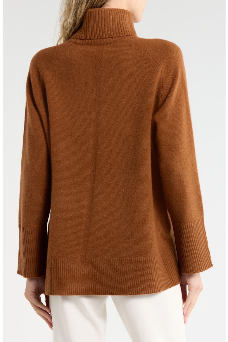 Eliza Wool & Cashmere Sweater, Alternate, color, TOFFEE