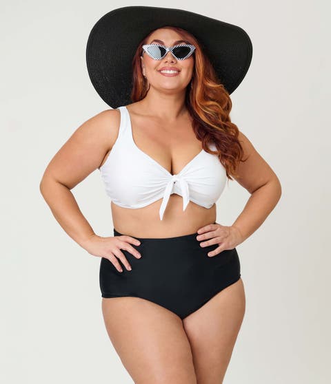 Plus Size High Waist Louise Bikini Bottom