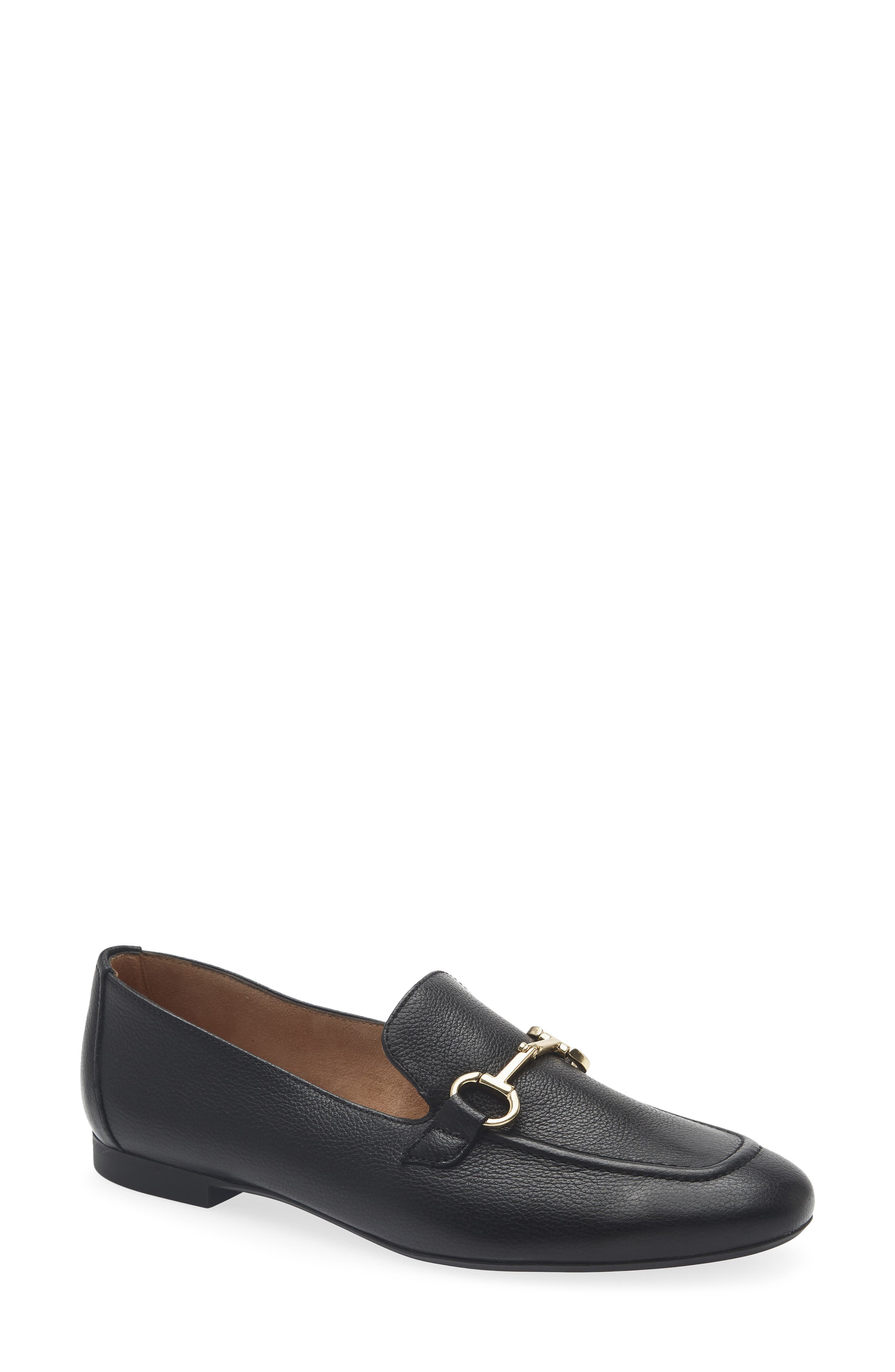 Faith Loafer, Main, color, BLACK LEATHER