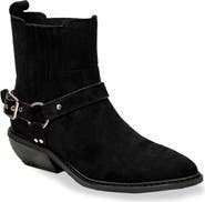 CHASE AND CHLOE Yareli Western Buckle Chelsea Boot