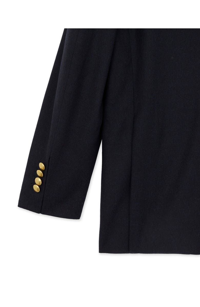 Fortela Classic Striped Cotton Blazer, Alternate, color, Blue