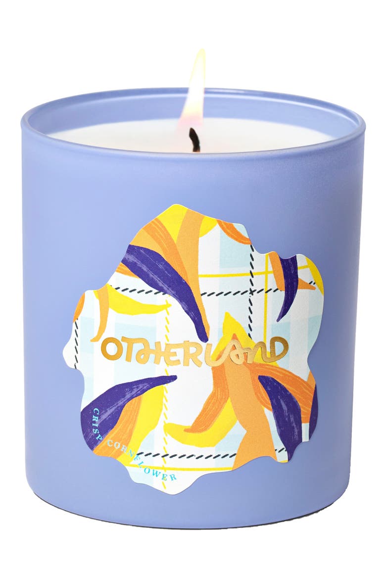 Crisp Cornflower Scented Candle, Main, color, CRISP CORNFLOWER