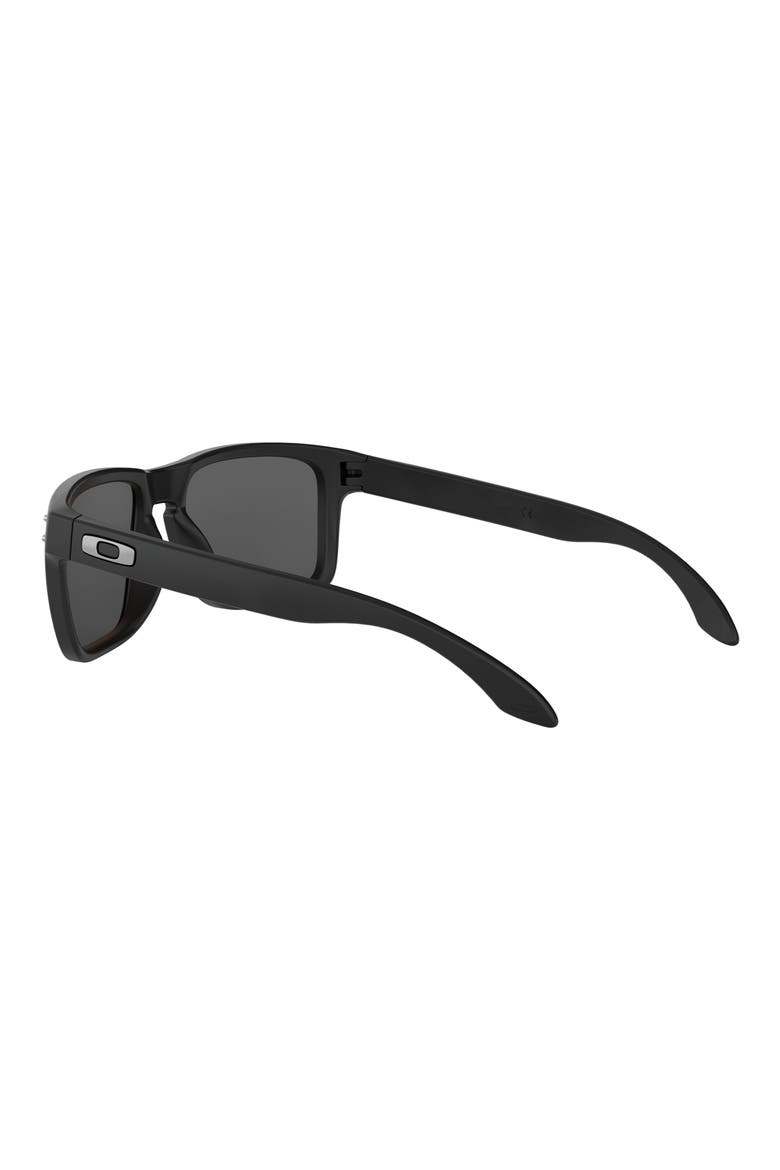 Holbrook 56mm Prizm™ Rectangular Sunglasses, Alternate, color, MATTE BLACK