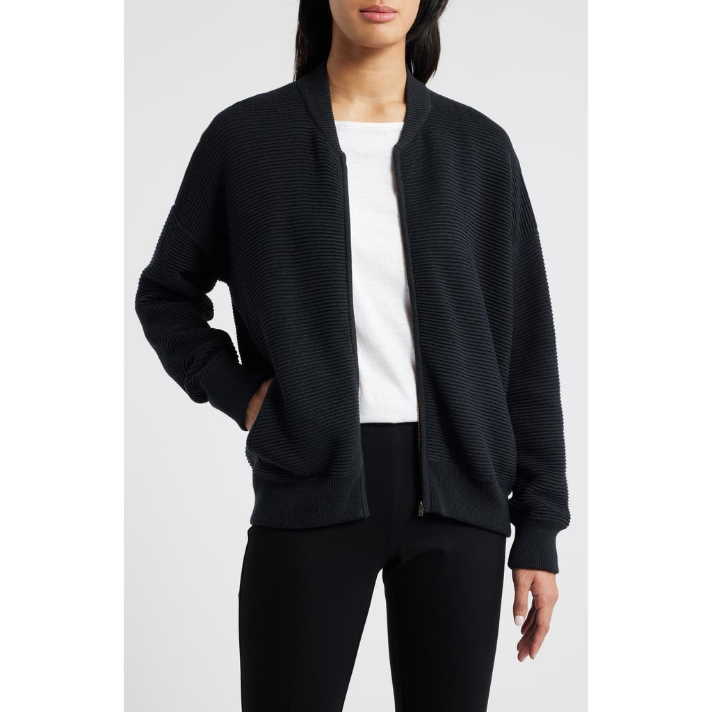 Eileen Fisher Bomber Cardigan