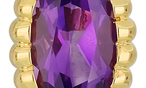 Bony Levy El Mar 18k Yellow Gold Marquise Amethyst Stud Earrings In 18k Yellow Gold