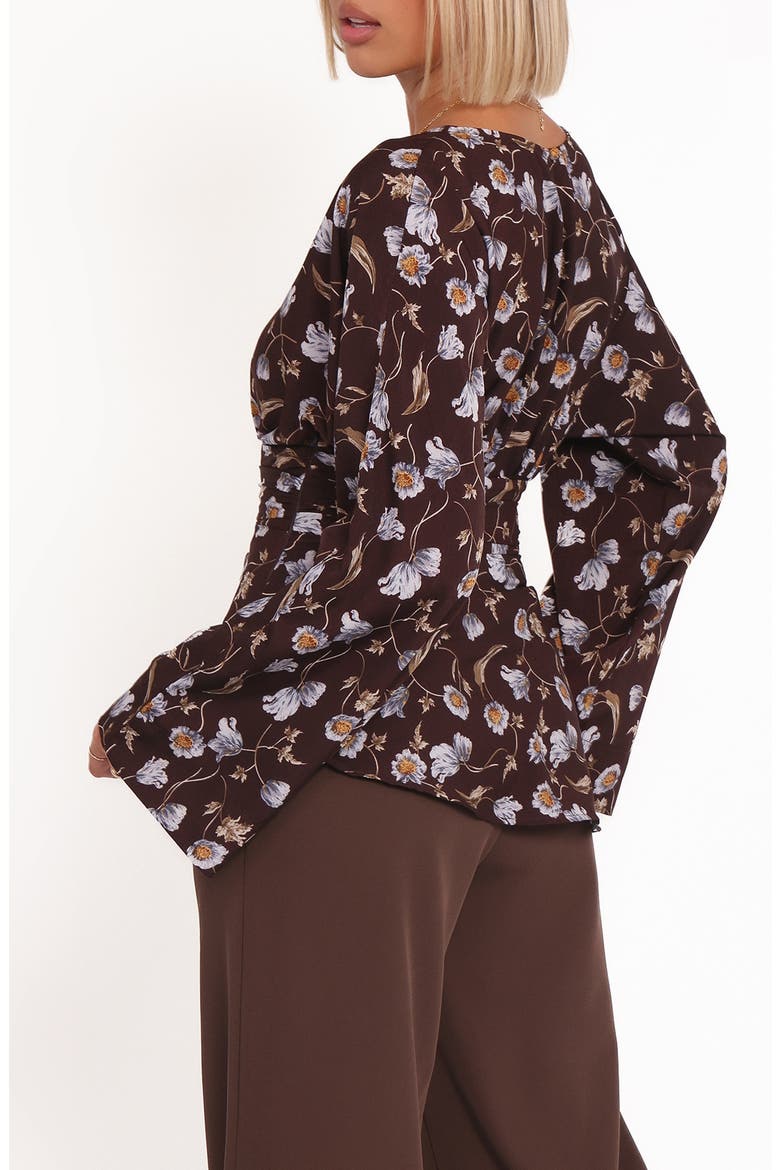 Calantha Floral Top, Alternate, color, FALL FLORAL