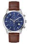 Sutton Leather Strap Chronograph Watch, 41mm