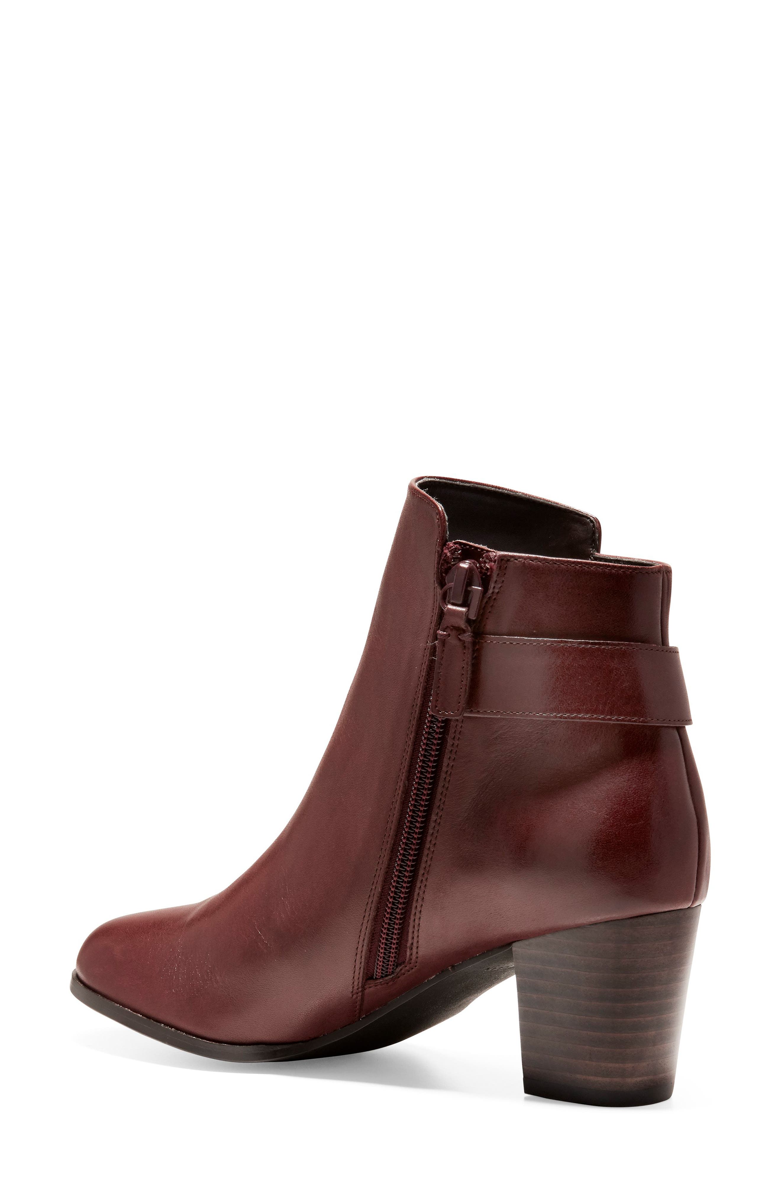 Bailey Bootie, Alternate, color, BITTERSWEET CHOCOLATE LEATHER