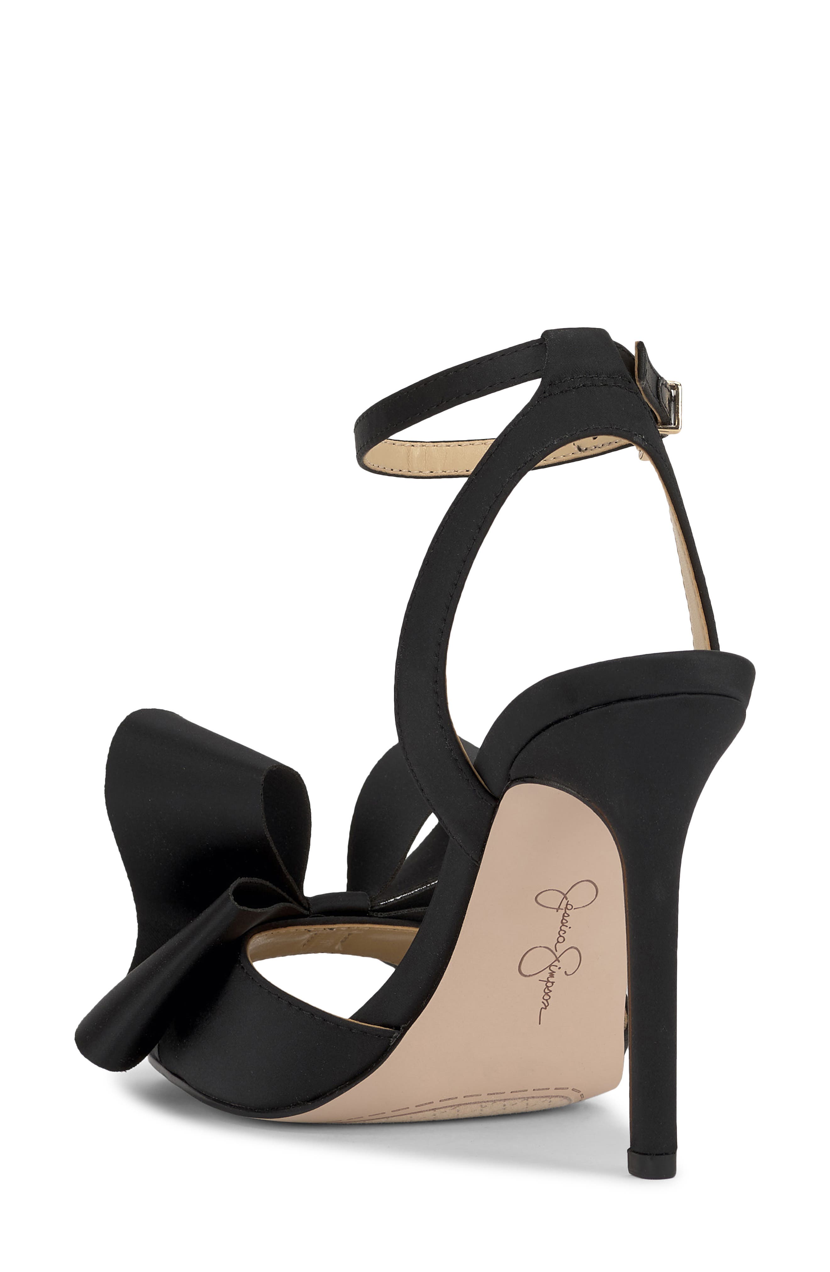 Jessica Simpson Olivine Ankle Strap Sandal, Alternate, color, Black
