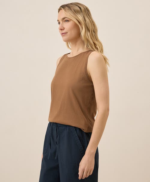 Pact Organic Cotton Softspun High Neck Tank