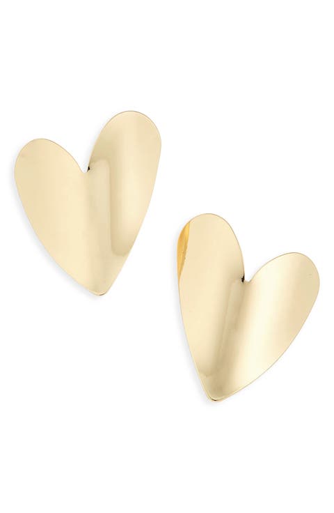 Heart Statement Earrings
