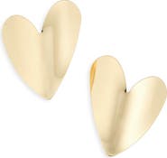 Cara Heart Statement Earrings