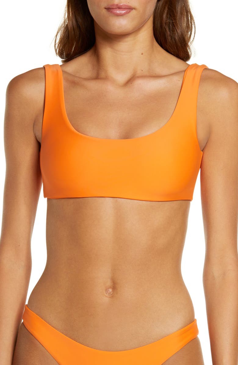 JADE Swim Rounded Edges Bikini Top, Main, color,