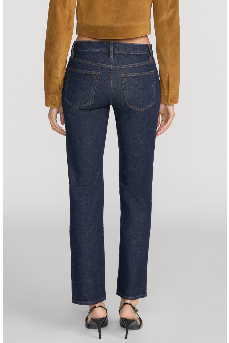 The Cigarette Crop Straight Leg Jeans, Alternate, color, RINSE