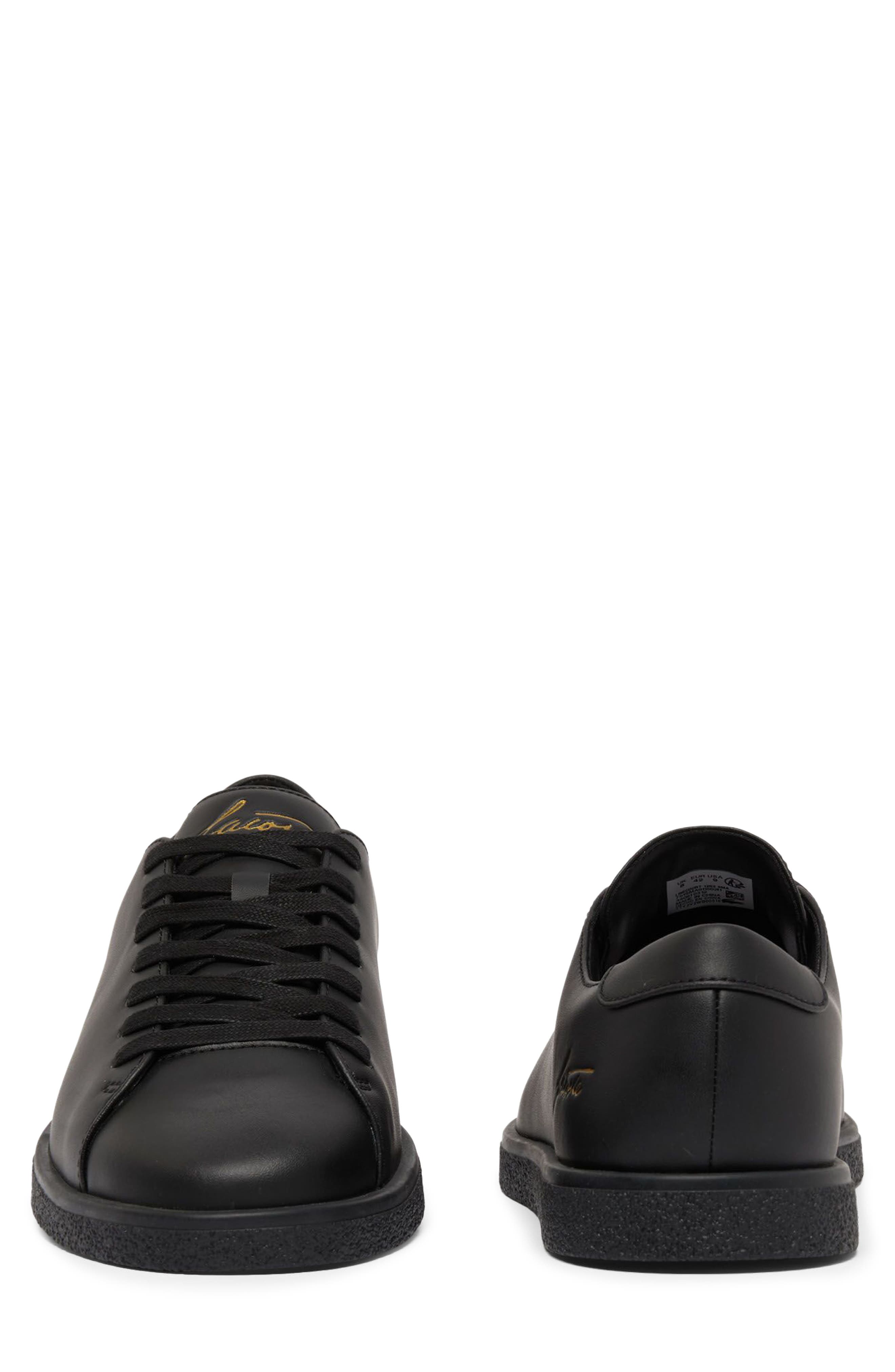 Linecourt Low Top Sneaker, Alternate, color, BLACK/ BLACK