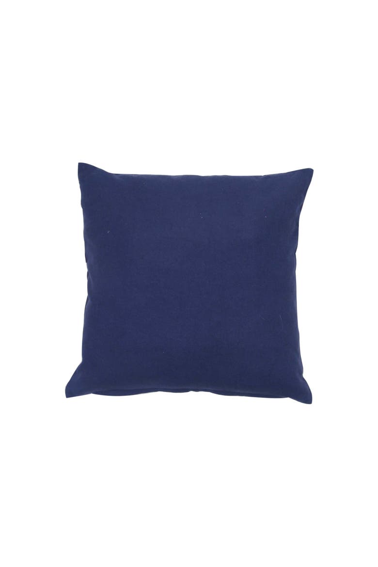 "america" Patriotic Stars & Stripes Cotton Blend Accent Pillow 16" x 16", Alternate, color, Red