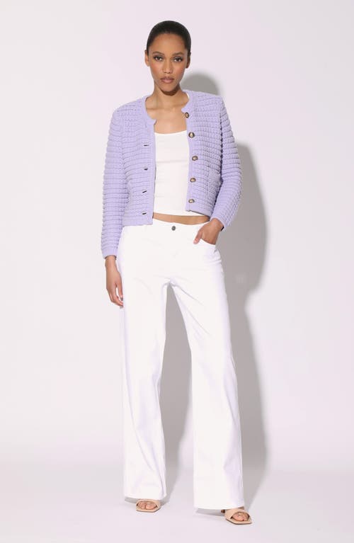 Shop Walter Baker Elena Wide Leg Jeans In White