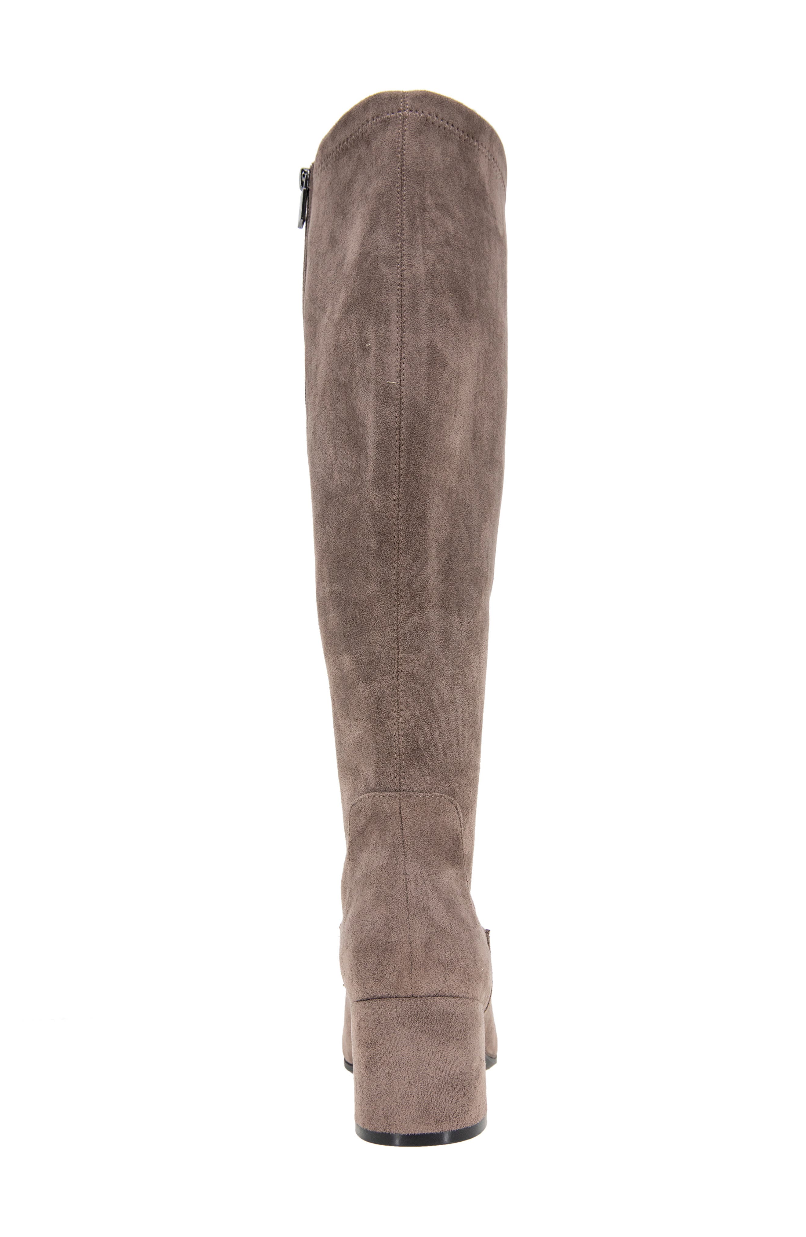 Reaction Kenneth Cole Rida Stretch Knee High Boot, Alternate, color, Shitake Micro