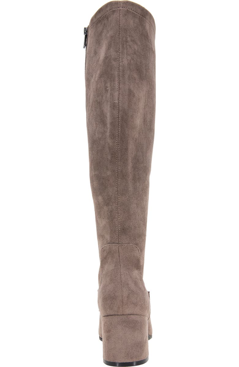 Reaction Kenneth Cole Rida Stretch Knee High Boot, Alternate, color, Shitake Micro