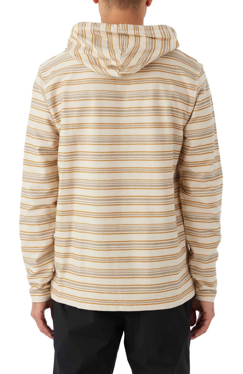 O'Neill Fairbanks Stripe Cotton French Terry Hoodie, Alternate, color, 